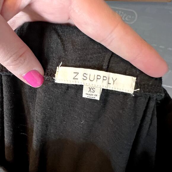 Z Supply Knotted Black Maxi Skirt - Picture 5 of 6